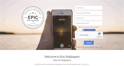 Desktop Screenshot of epicwallpapers.com